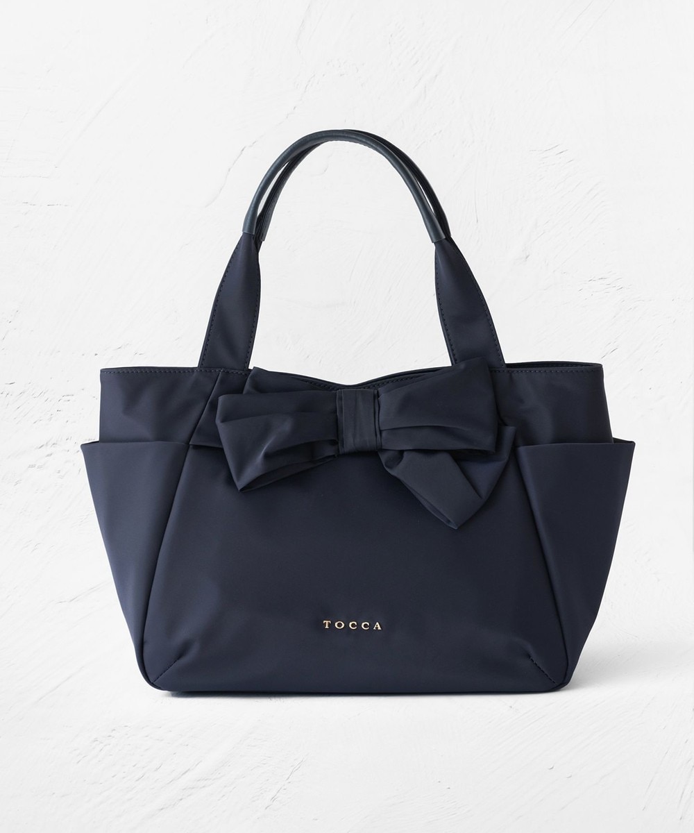 【オンワード】 TOCCA>バッグ 【大人百花掲載】KNOT IN HEART NYLONTOTE M トートバッグ M ネイビー F レディース 【オンワード】 TOCCA>バッグ 【大人百花掲載】KNOT IN HEART NYLONTOTE M トートバッグ M ネイビー F レディース