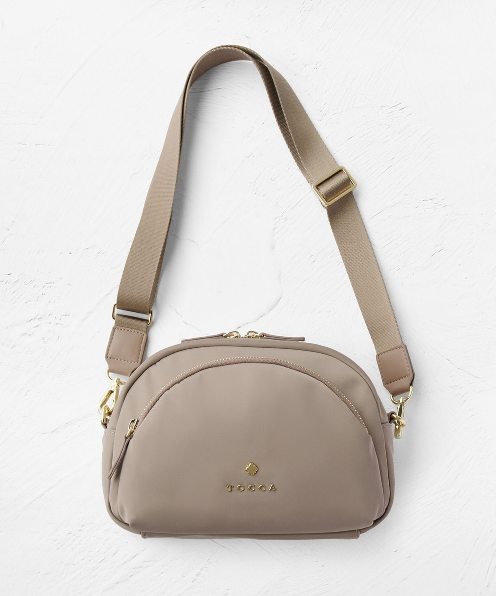 【オンワード】 TOCCA>バッグ 【撥水】LUNAE NYLON BAG ショルダーバッグ ベージュ F レディース 【オンワード】 TOCCA>バッグ 【撥水】LUNAE NYLON BAG ショルダーバッグ ベージュ F レディース