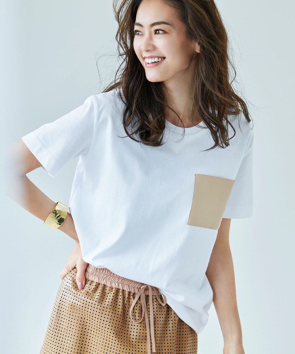 【オンワード】 BEIGE,>トップス 【全カラー再入荷】GAGNY / Tシャツ Camel × Camel 6 レディース 【送料無料】