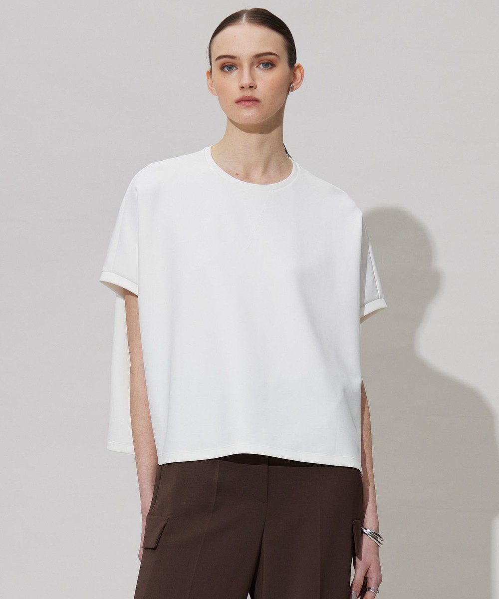 【オンワード】 ICB>トップス 【洗える】サマーダンボール プルオーバー オフホワイト S レディース 【オンワード】 ICB>トップス 【洗える】サマーダンボール プルオーバー オフホワイト S レディース