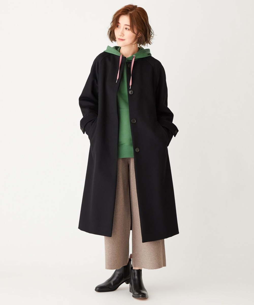 【オンワード】 Paul Smith>ジャケット/アウター ウールカシミヤ ノーカラーコート ベージュ 36 レディース 【送料無料】