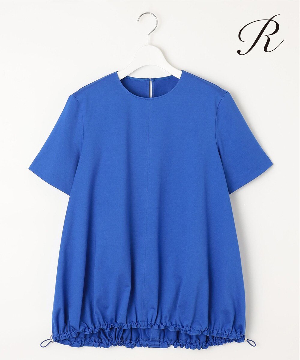 【オンワード】 23区 S(小さいサイズ)>トップス 【R(アール)】プレミアムコットンジャージー カットソー ブルー 32 レディース 【オンワード】 23区 S(小さいサイズ)>トップス 【R(アール)】プレミアムコットンジャージー カットソー ブルー 32 レディース