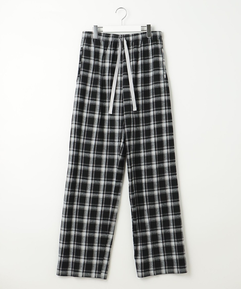 【オンワード】 ONWARD CROSSET STORE>パンツ 【BOXERCRAFT】FLANNEL PANTS RED/WHITE M レディース 【送料無料】