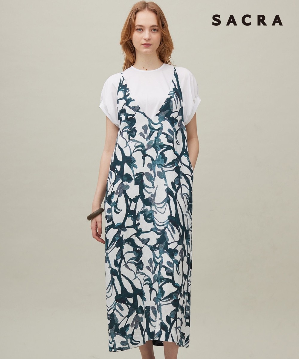 【オンワード】 23区>ワンピース 【SACRA】モダンアイヴィー ワンピース グリーン 38 レディース 【オンワード】 23区>ワンピース 【SACRA】モダンアイヴィー ワンピース グリーン 38 レディース