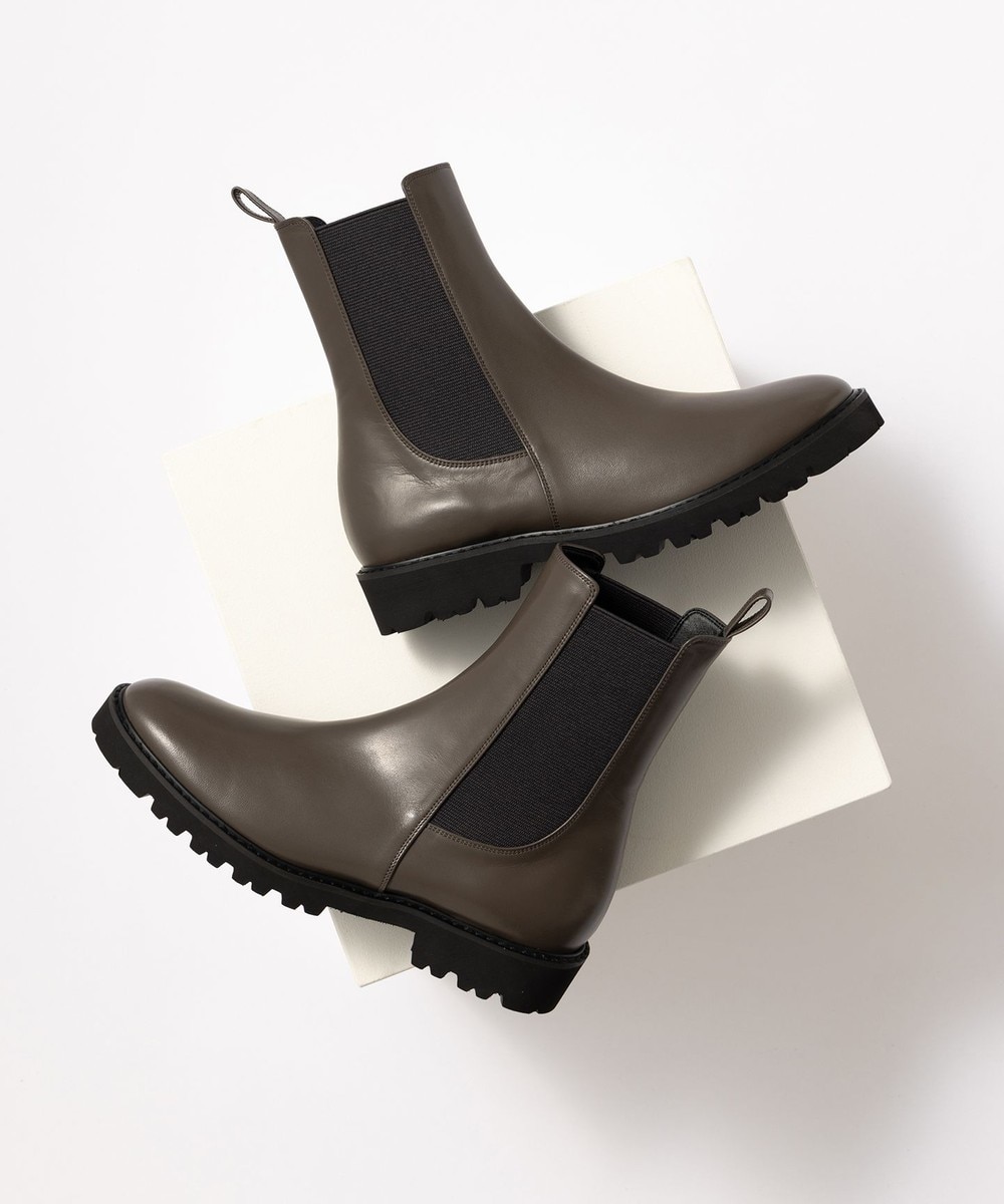 【オンワード】 23区>シューズ 【VERY11月号掲載/新色追加】サイドゴア ブーツ グレー 21H レディース 【オンワード】 23区>シューズ 【VERY11月号掲載/新色追加】サイドゴア ブーツ グレー 21H レディース