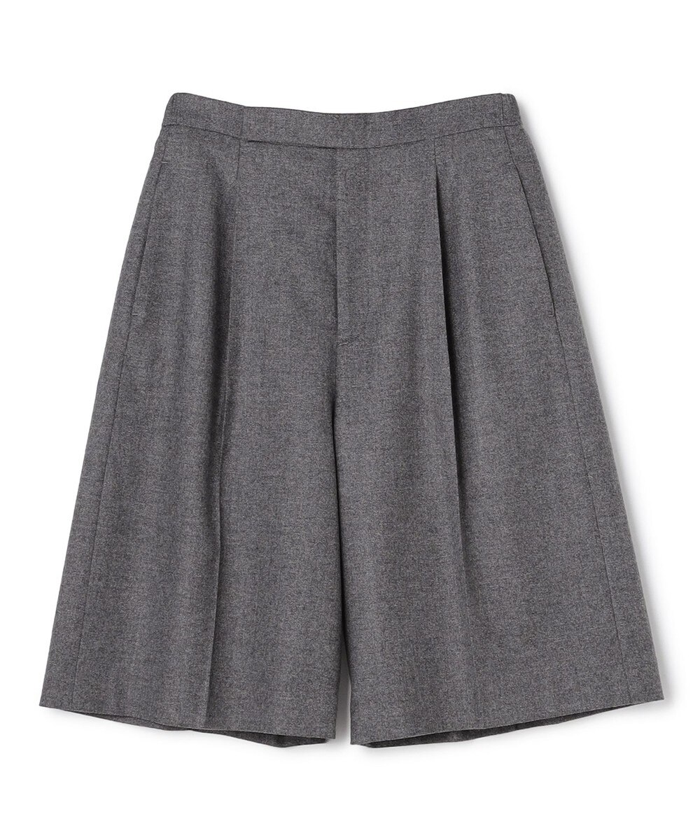 【オンワード】 uncrave>パンツ フランネル バミューダパンツ チャコール 1 レディース