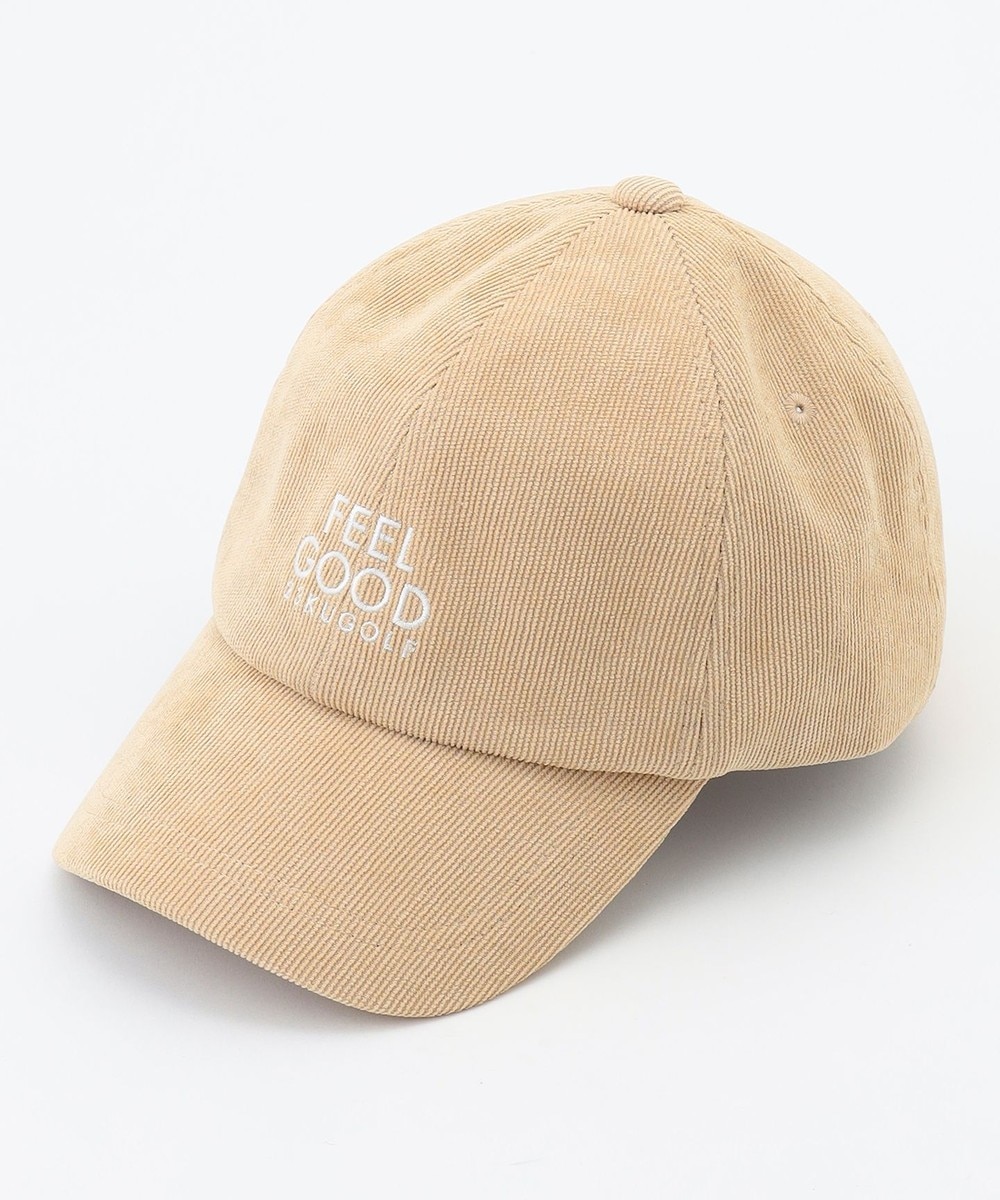 【オンワード】 23区GOLF>帽子 【UNISEX】コーデュロイキャップ ベージュ F レディース 【オンワード】 23区GOLF>帽子 【UNISEX】コーデュロイキャップ ベージュ F レディース
