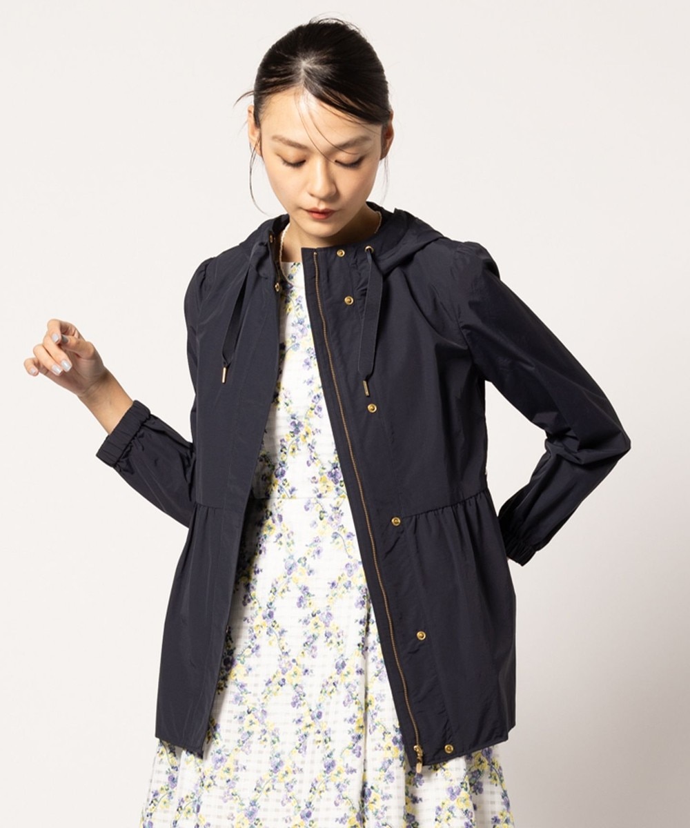 【オンワード】 TOCCA>ジャケット/アウター 【撥水・消臭・洗える】SPRING BELL ジャケット ネイビー 4 レディース 【オンワード】 TOCCA>ジャケット/アウター 【撥水・消臭・洗える】SPRING BELL ジャケット ネイビー 4 レディース