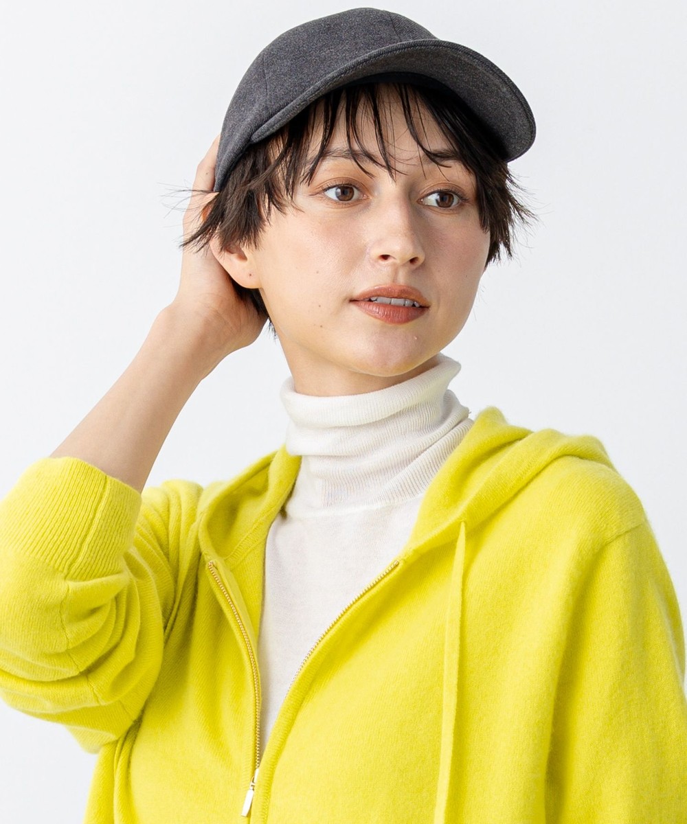 【オンワード】 23区>帽子 【見上愛さん着用】ツイル キャップ グレー F レディース 【オンワード】 23区>帽子 【見上愛さん着用】ツイル キャップ グレー F レディース