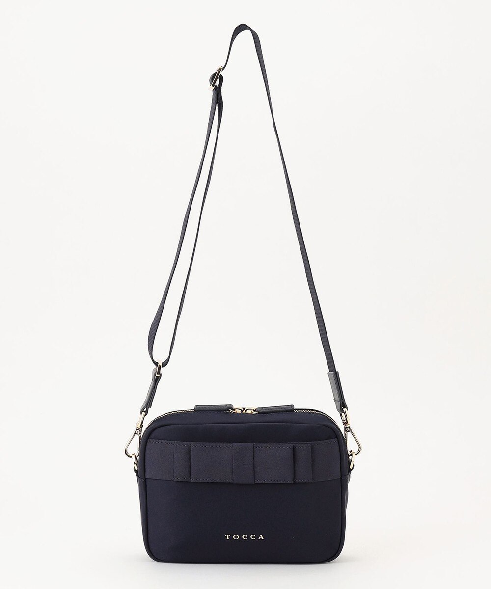 【オンワード】 TOCCA>バッグ 【撥水】NOBLE RIBBON CAMERABAG バッグ ネイビー F レディース