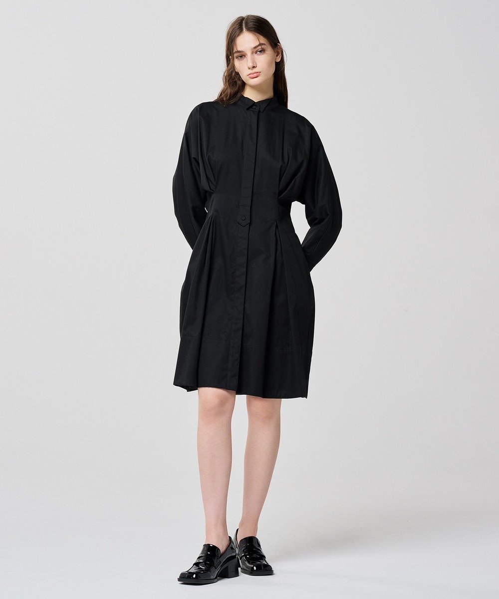 【オンワード】 uncrave>ワンピース 【手洗い可】コットンツイル シャツワンピース(uncrave WHITE) ブラック 1 レディース 【オンワード】 uncrave>ワンピース 【手洗い可】コットンツイル シャツワンピース(uncrave WHITE) ブラック 1 レディース