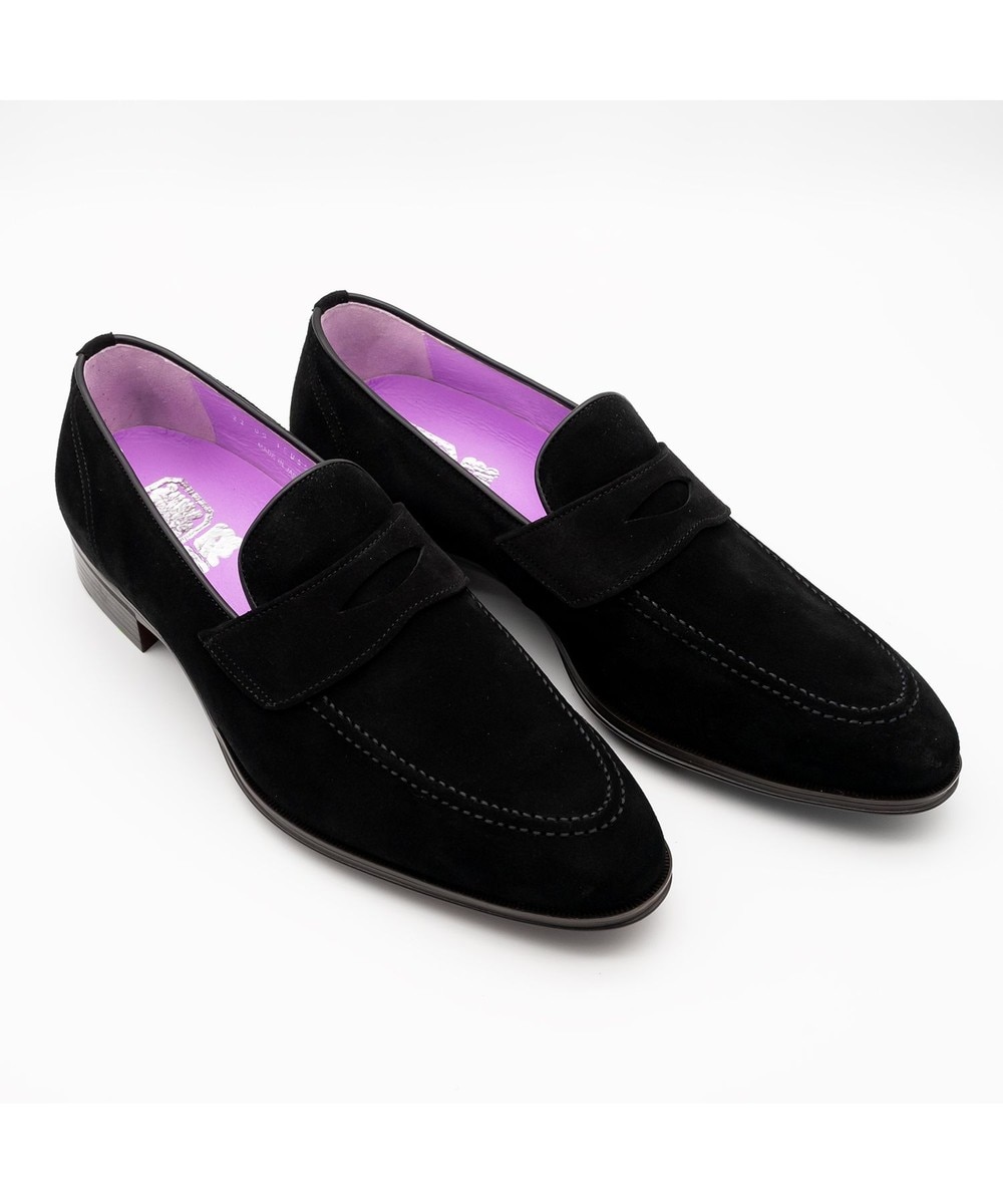 ＜オンワード＞TOMOE & Co.>シューズ 【鞆ゑ(ともえ)】藤シリーズ ラバーソールでクッション性があり、革靴の硬さを感じさせない履きやすさ。 ブラック 25.0cm メンズ