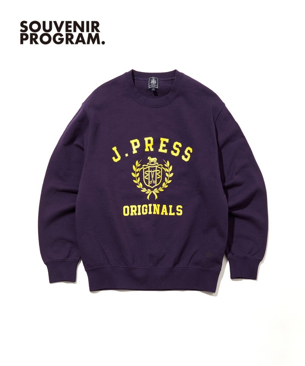 【オンワード】 J.PRESS MEN>トップス 【J.PRESS ORIGINALS】【UNISEX】Supima Recycle Cotton CREST Logo Sweat パープル M メンズ 【オンワード】 J.PRESS MEN>トップス 【J.PRESS ORIGINALS】【UNISEX】Supima Recycle Cotton CREST Logo Sweat パープル M メンズ