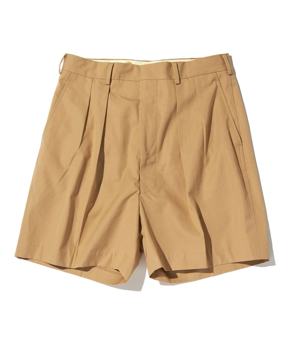 【オンワード】 J.PRESS MEN>パンツ 【J.PRESS ORIGINALS】VENTILE 2PLEATS SHORTS ベージュ 32 メンズ 【送料無料】