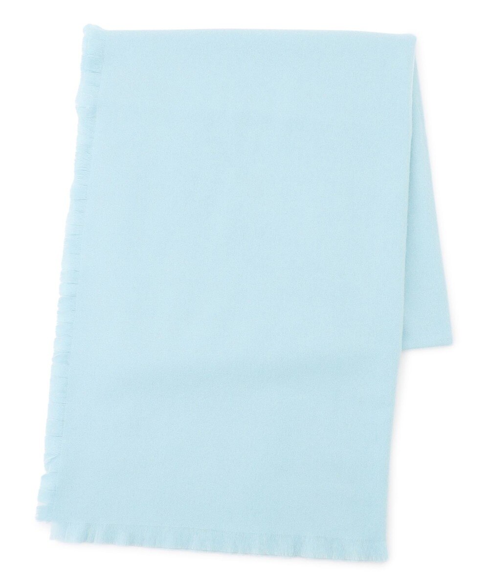 【オンワード】 23区>ファッション雑貨 ピュアカシミヤ フリンジ ストール スカイブルー F レディース