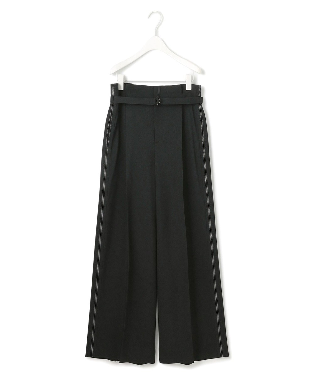 【オンワード】 ICB>パンツ 【WEB&一部店舗限定】 SerikaWorsted ワイドパンツ ブラック 4 レディース 【オンワード】 ICB>パンツ 【WEB&一部店舗限定】 SerikaWorsted ワイドパンツ ブラック 4 レディース