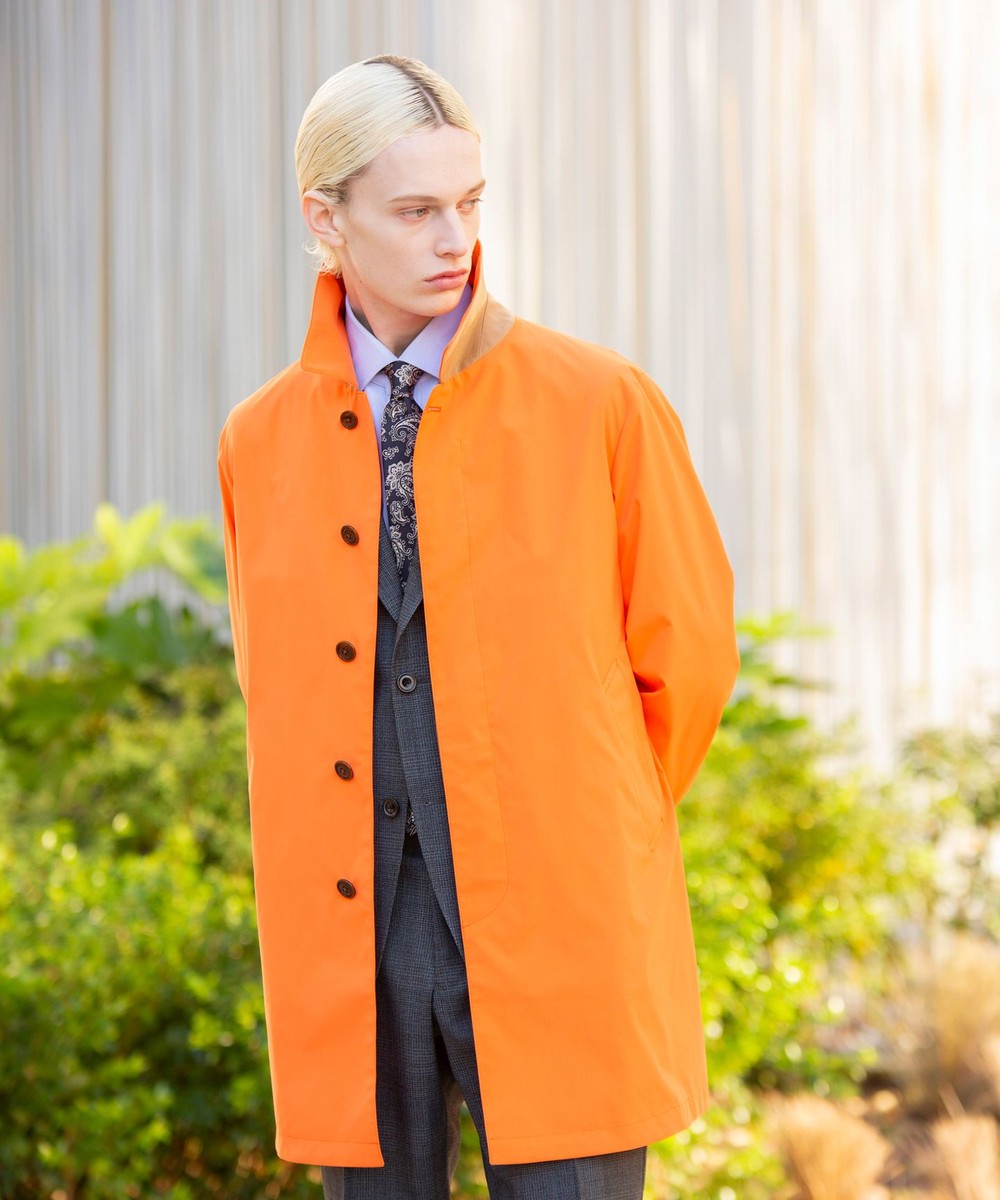 【オンワード】 J.PRESS MEN>ジャケット/アウター 【驚きの軽さ / オンオフ兼用】【ストレッチ性 / 撥水機能 / 手洗い可】テクニカルライトポプリン カーコート オレンジ XL メンズ 【オンワード】 J.PRESS MEN>ジャケット/アウター 【驚きの軽さ / オンオフ兼用】【ストレッチ性 / 撥水機能 / 手洗い可】テクニカルライトポプリン カーコート オレンジ XL メンズ