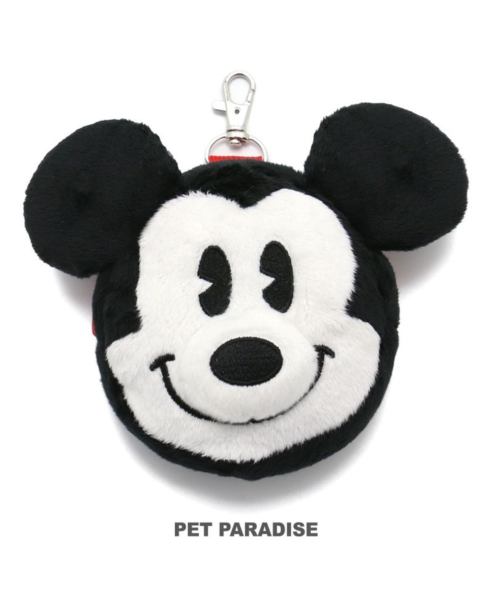 【オンワード】 PET PARADISE>ペットグッズ ディズニー ミッキーマウス お散歩ポーチ 黒 -