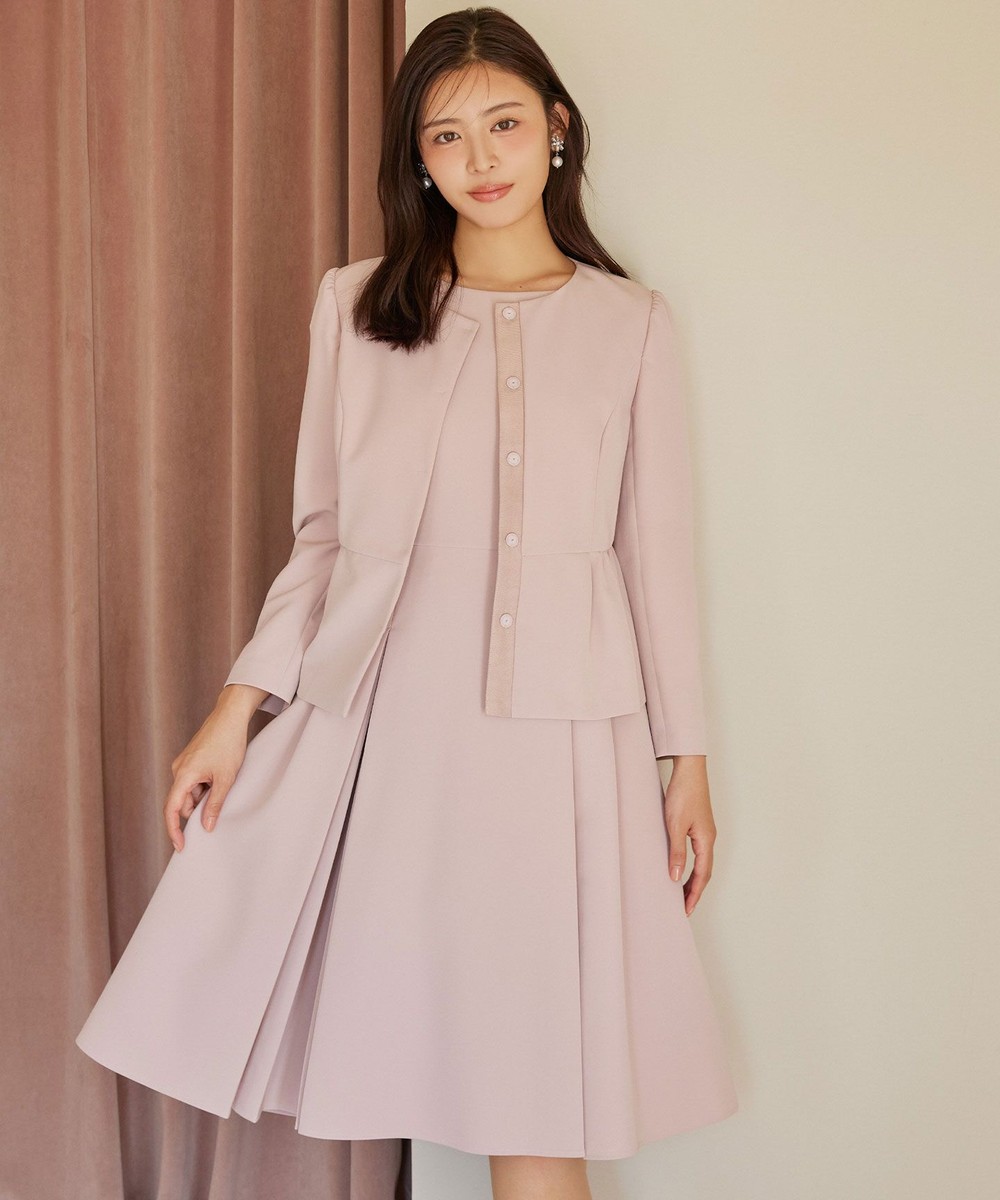 【オンワード】 TOCCA>ワンピース 【00サイズあり・洗える】FLY FRERRY ドレス ピンク 4 レディース 【オンワード】 TOCCA>ワンピース 【00サイズあり・洗える】FLY FRERRY ドレス ピンク 4 レディース