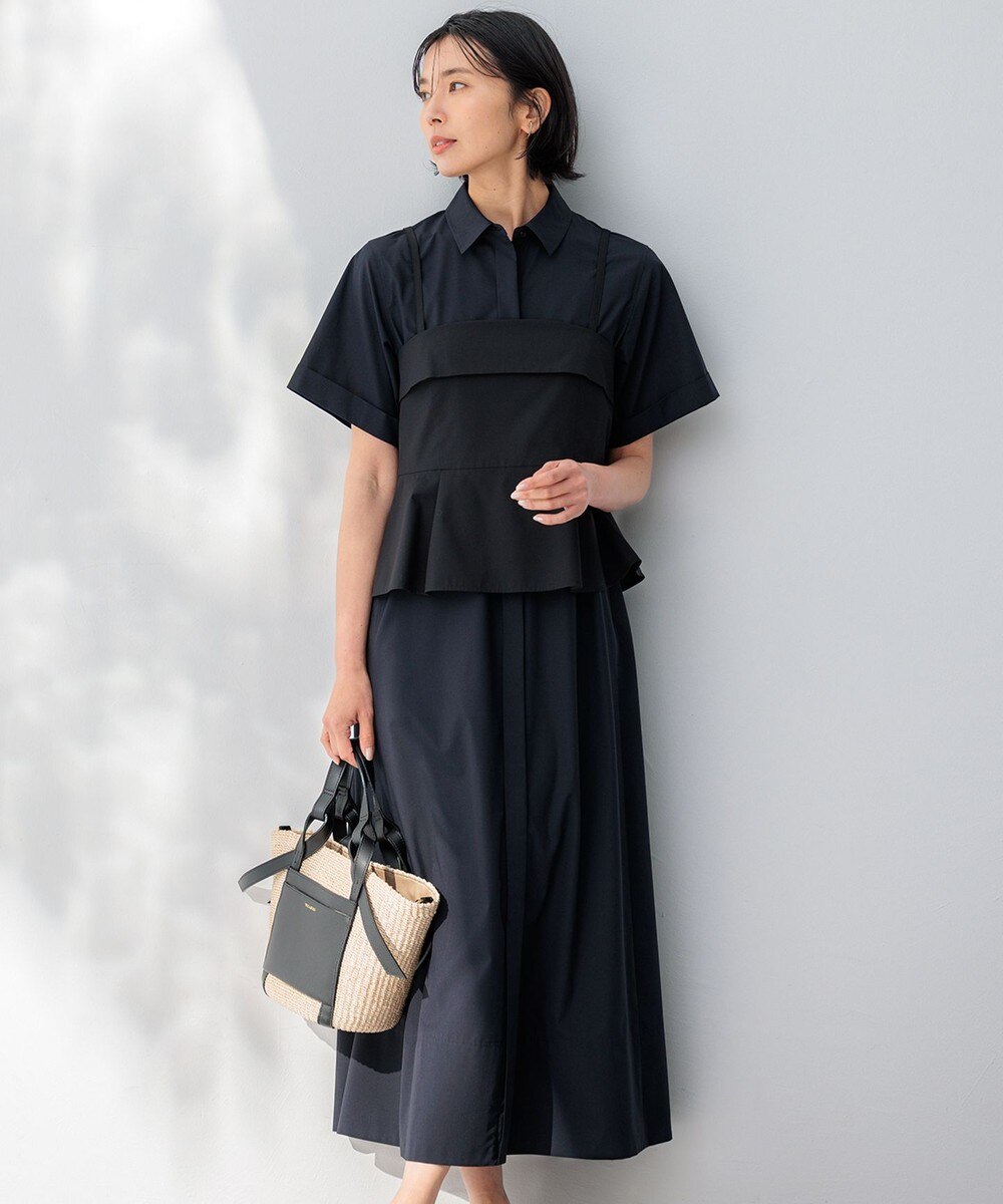 50%OFF 2024 Spring ＆ Summer CLASSY.6月号掲載大人気【CLASSY.コラボ】 タイアップ掲載商品スタイリングの幅が広がる！ワンピース×ビスチェのセットアイテムが登場。