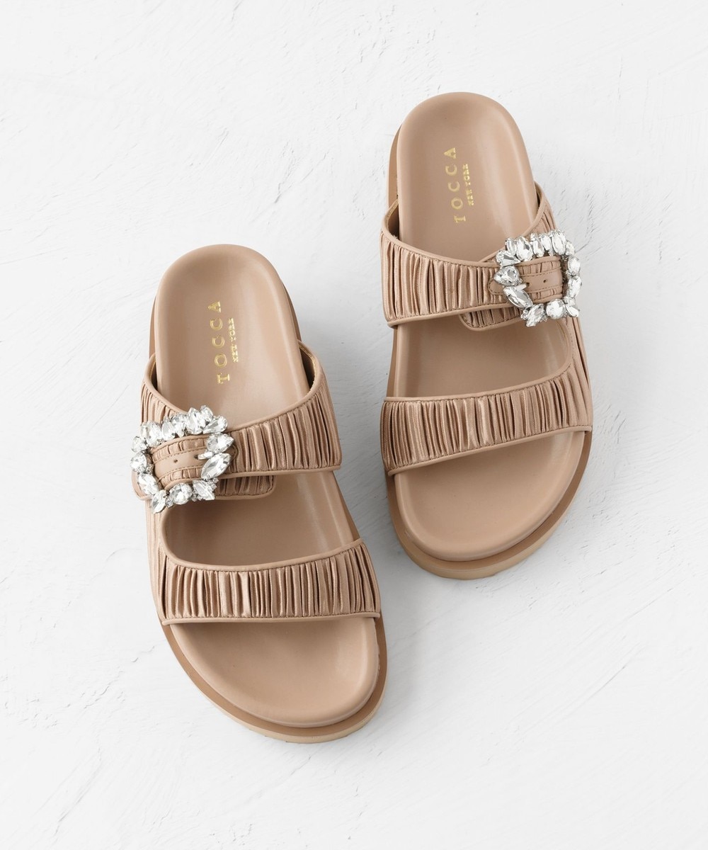 【オンワード】 TOCCA>シューズ BIJOUX SPORTS SANDALS サンダル ベージュ S レディース 【オンワード】 TOCCA>シューズ BIJOUX SPORTS SANDALS サンダル ベージュ S レディース