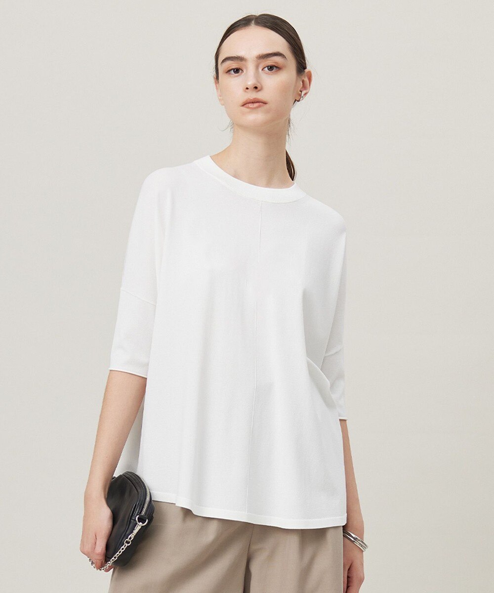 【オンワード】 ICB>トップス 【人気のため新色追加・接触冷感・UVカット・洗える】 VIS/NYハイゲージ プルオーバー オフホワイト XS レディース 【オンワード】 ICB>トップス 【人気のため新色追加・接触冷感・UVカット・洗える】 VIS/NYハイゲージ プルオーバー オフホワイト XS レディース