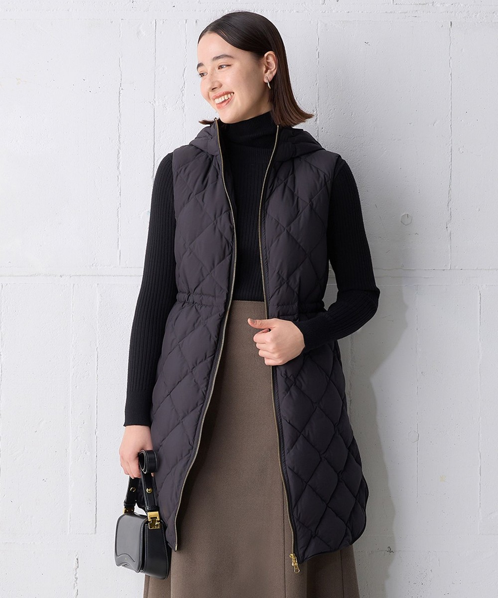 【オンワード】 UNFILO>ジャケット/アウター 【TAION×UNFILO】フード付き ジレ ブラック M レディース 【オンワード】 UNFILO>ジャケット/アウター 【TAION×UNFILO】フード付き ジレ ブラック M レディース