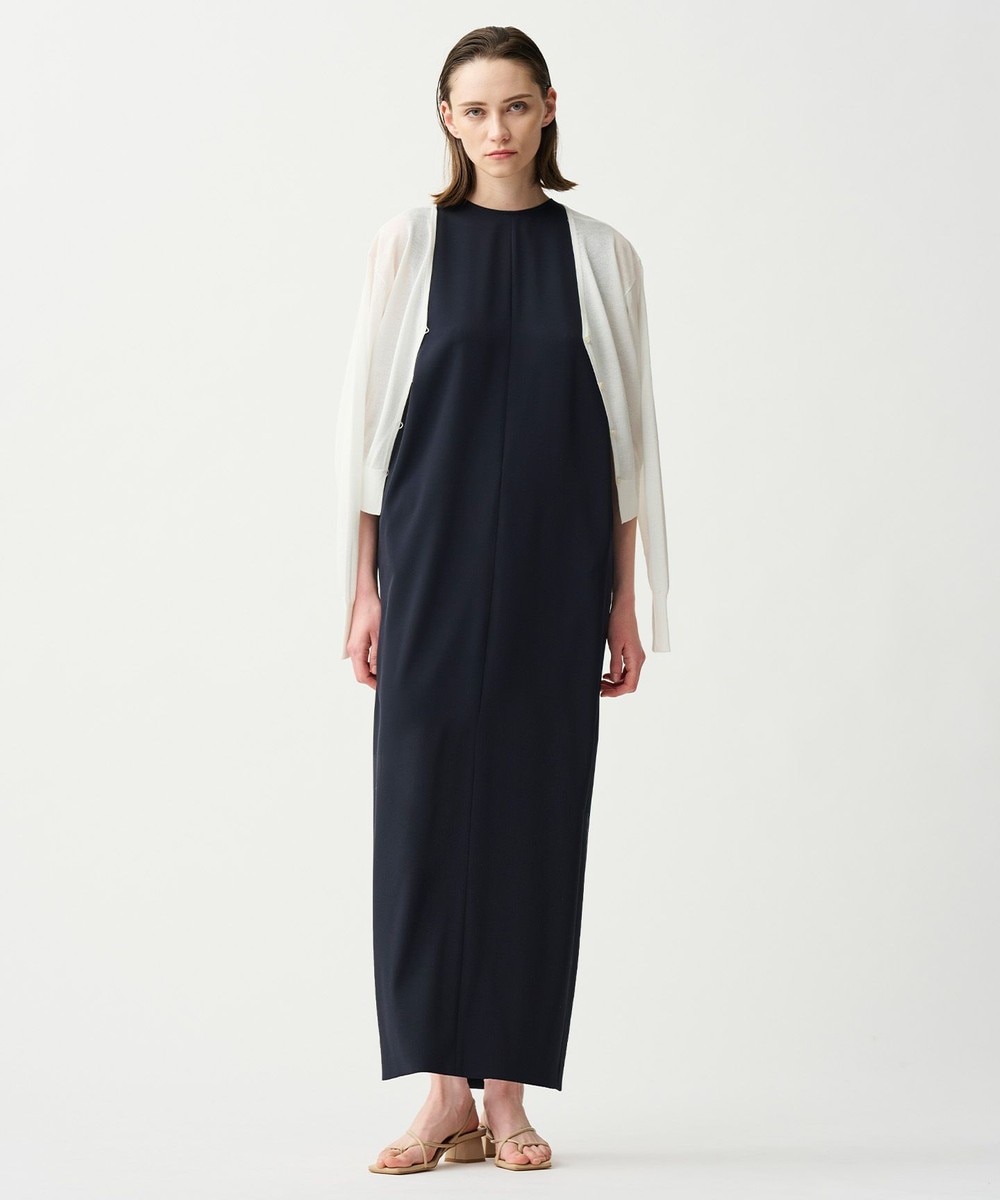 【オンワード】 uncrave>ワンピース 【撥水・UVカット・接触冷感・洗濯機洗い可】クールタッチツイル ノースリーブワンピース ダークネイビー 2 レディース 【オンワード】 uncrave>ワンピース 【撥水・UVカット・接触冷感・洗濯機洗い可】クールタッチツイル ノースリーブワンピース ダークネイビー 2 レディース