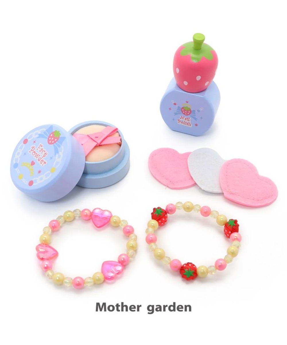 【オンワード】 Mother garden>おもちゃ マザーガーデン 野いちごままごと おしろいセット《ブルー》 水色 - キッズ