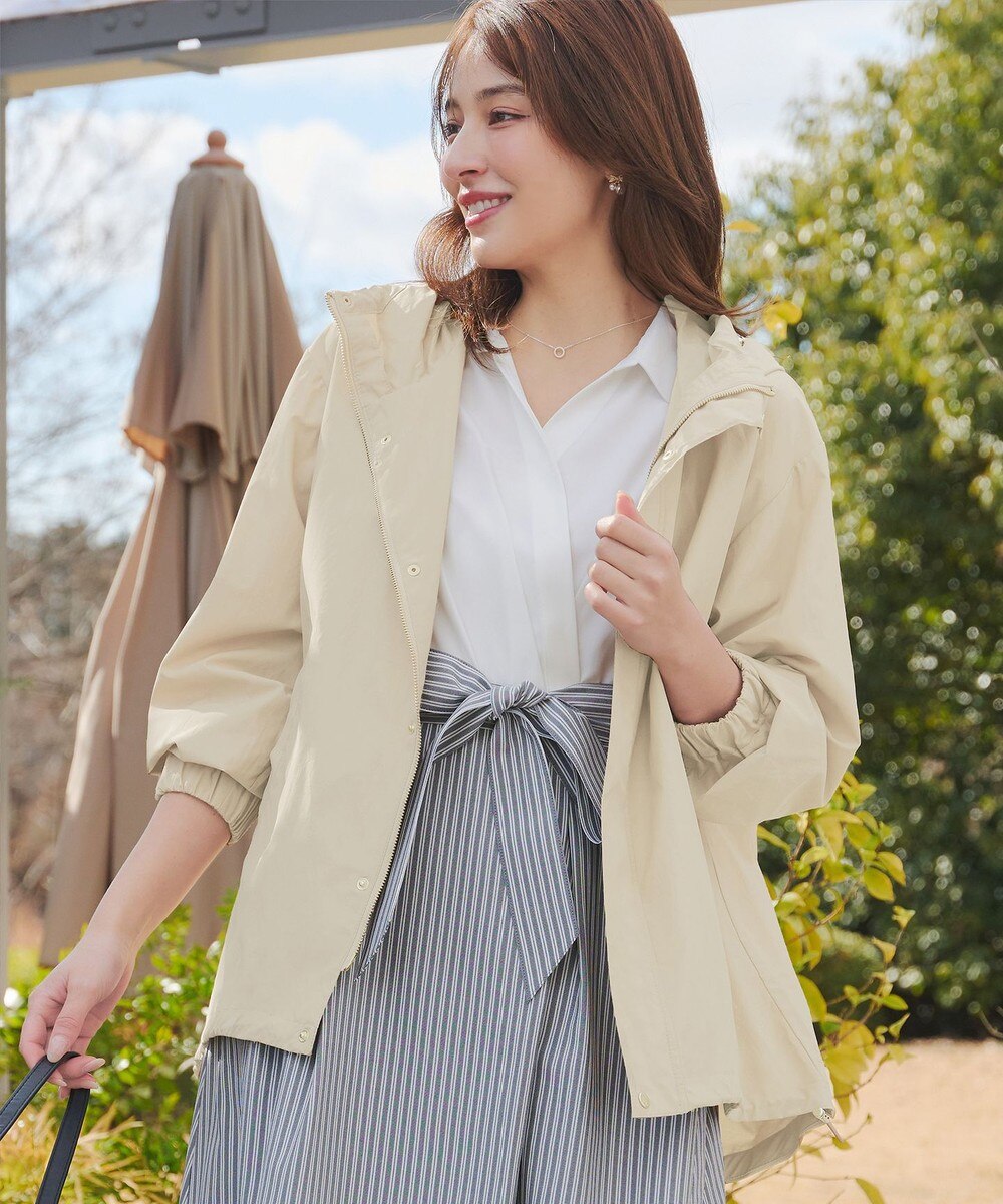 撥水ドロストマウンテンパーカー