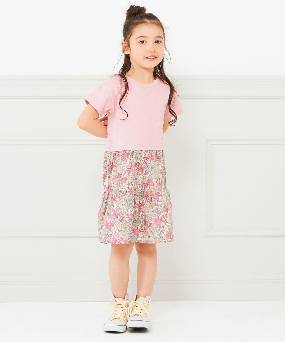 春 庭 花 キッズワンピースの人気商品 通販 価格比較 価格 Com