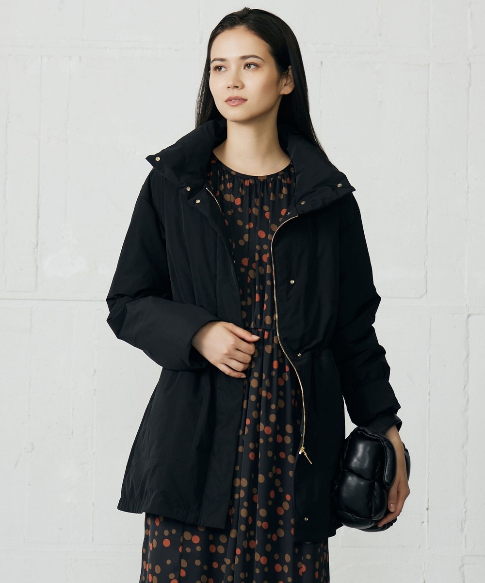 【オンワード】 自由区 L(大きいサイズ)>ジャケット/アウター 【カタログ掲載】マイクロタッサーダウンスタンドカラー コート ブラック 48 レディース 【オンワード】 自由区 L(大きいサイズ)>ジャケット/アウター 【カタログ掲載】マイクロタッサーダウンスタンドカラー コート ブラック 48 レディース