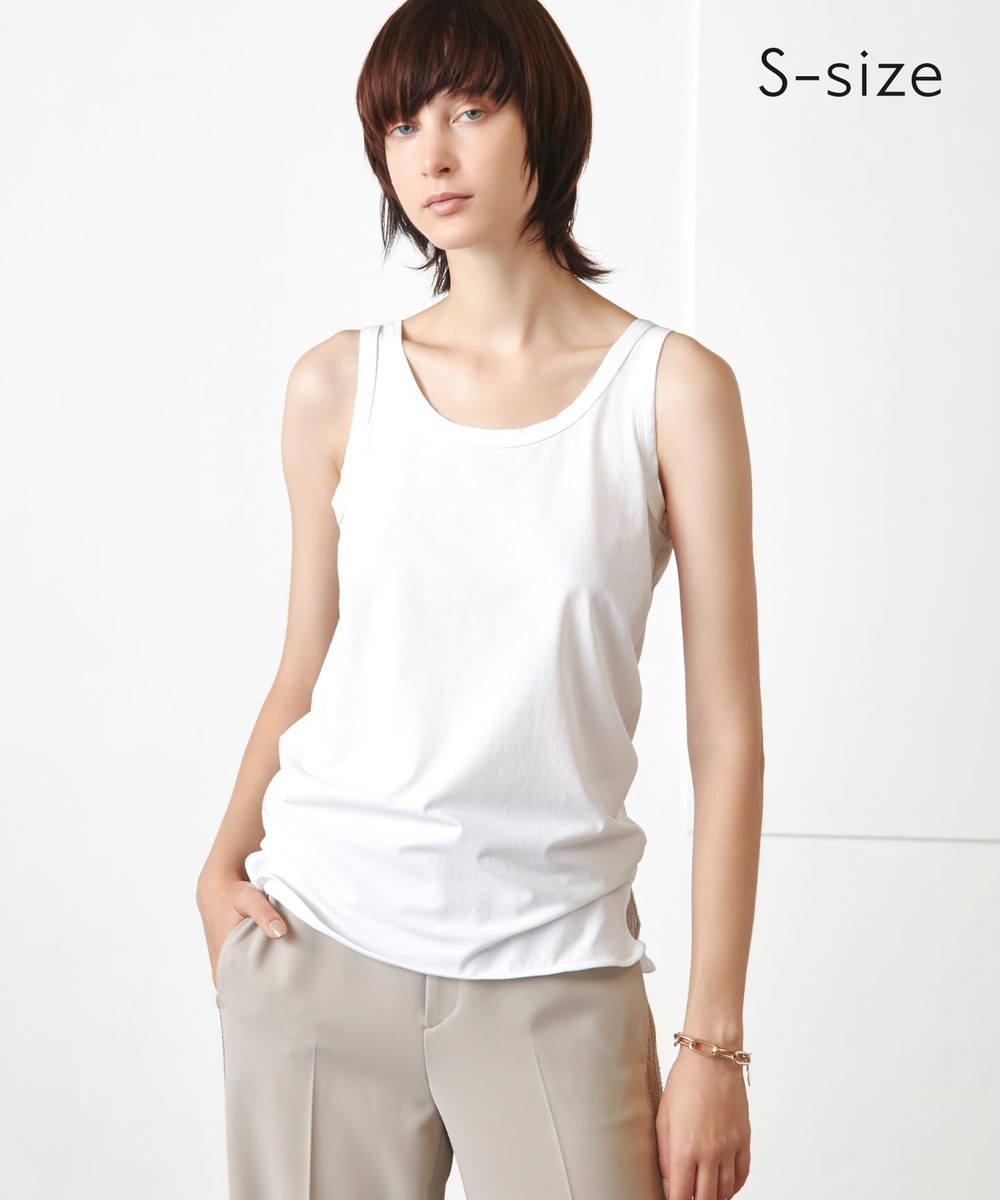 【オンワード】 BEIGE,>トップス 【S-size】BROIS / タンクトップ White 32 レディース 【送料無料】