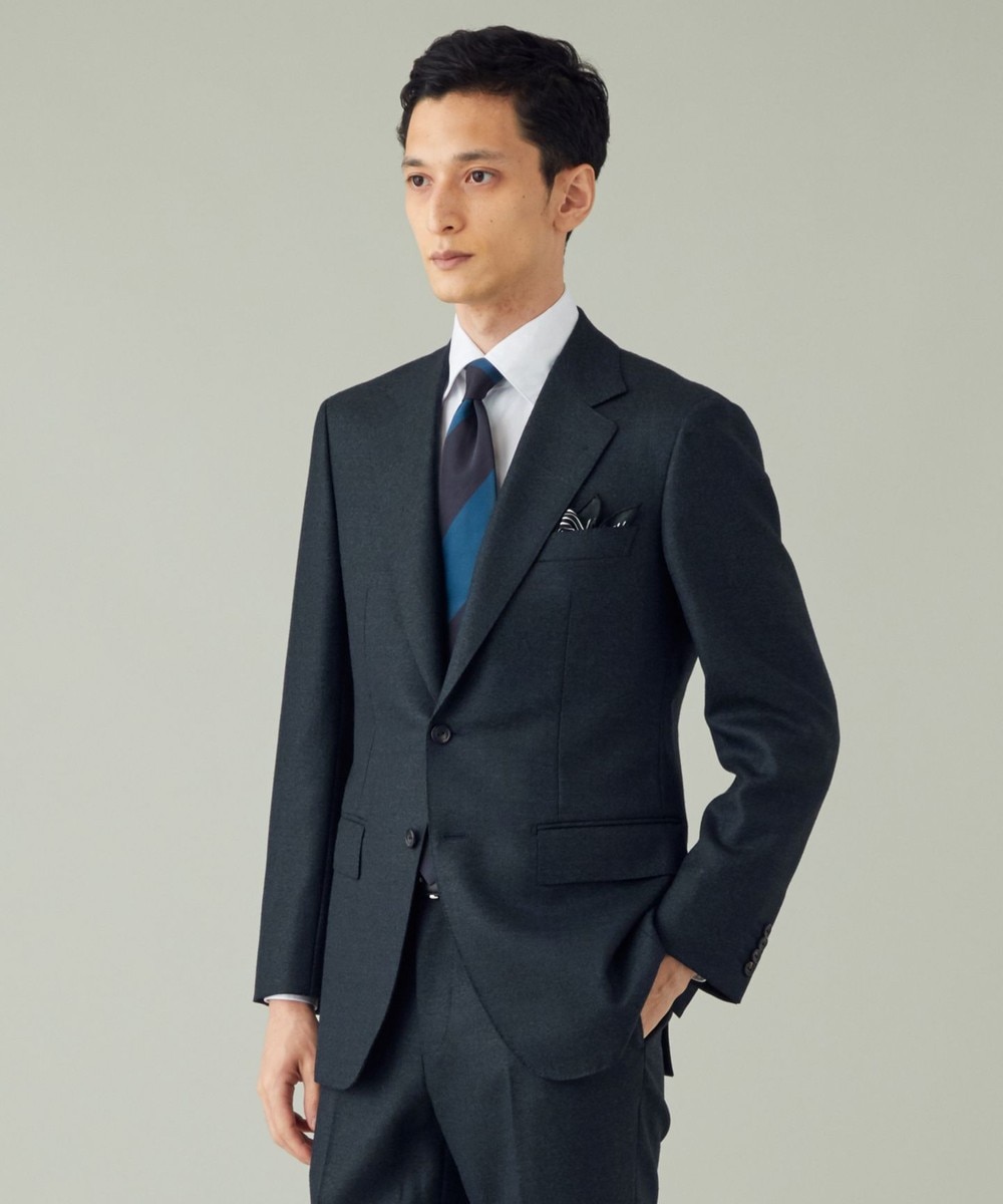 【オンワード】 GOTAIRIKU>スーツ/ネクタイ 【DORMEUIL】SPORTEX VINTAGE スーツ ネイビー 38 メンズ 【送料無料】