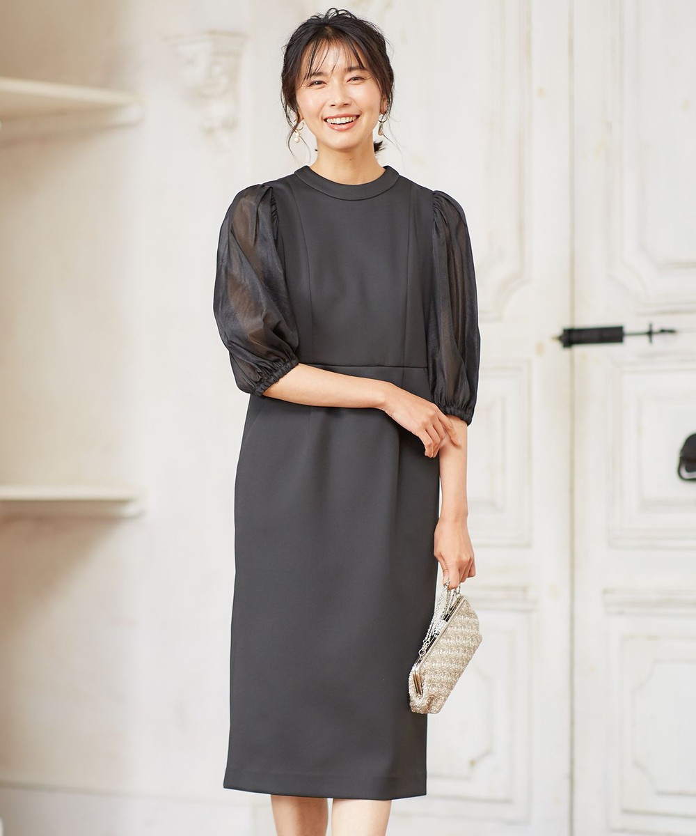 【オンワード】 23区 S>ワンピース 【APPLAUDIR】ジャージーコンビ ワンピース ネイビー 34 レディース 【送料無料】