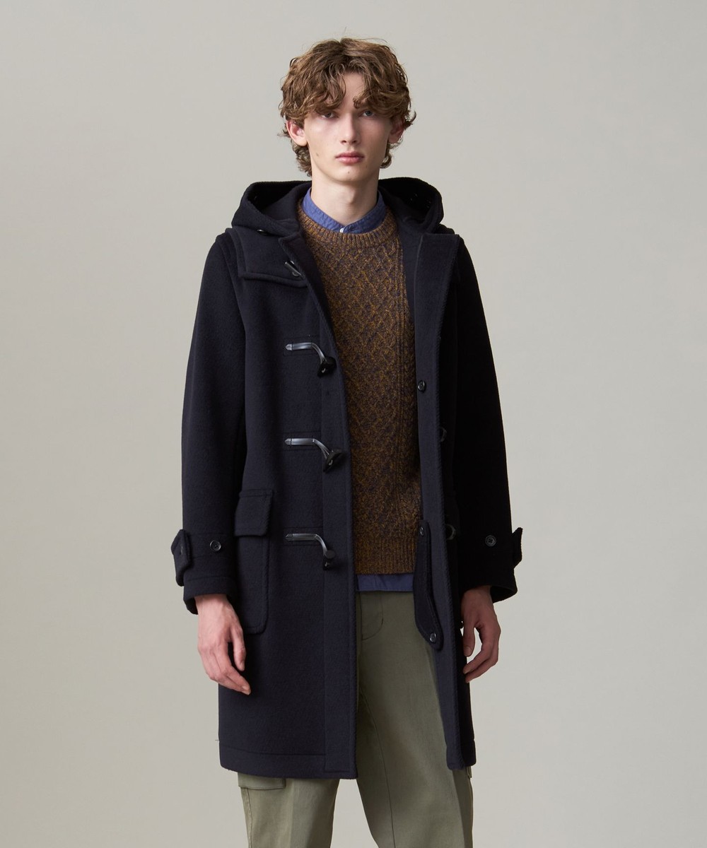 【オンワード】 J.PRESS MEN>ジャケット/アウター 【定番】CUBABEACH トリプルパイル ダッフルコート ネイビー M メンズ 【オンワード】 J.PRESS MEN>ジャケット/アウター 【定番】CUBABEACH トリプルパイル ダッフルコート ネイビー M メンズ