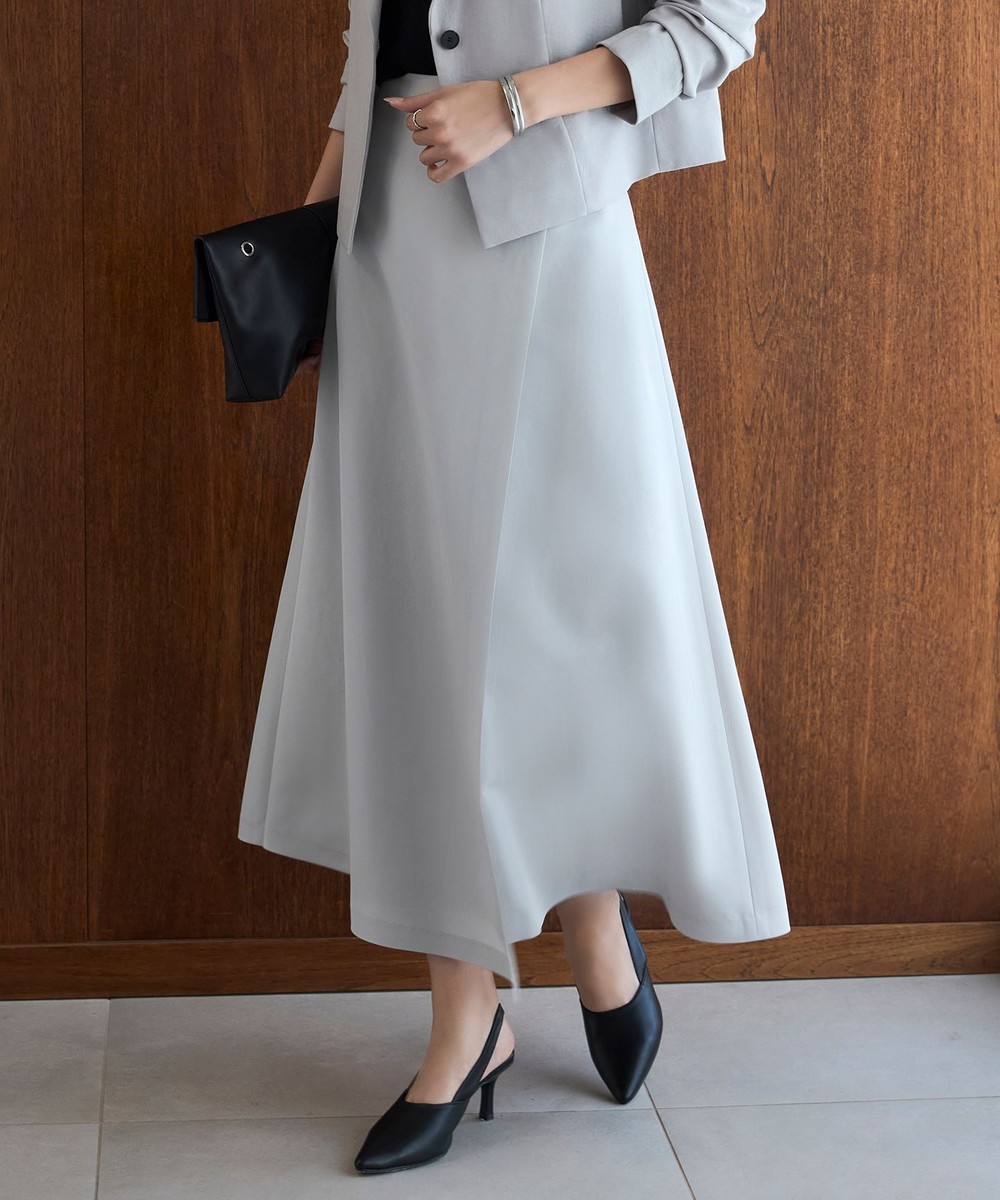 【オンワード】 ICB>スカート 【洗える】トリアセブライトツイル フレアスカート トープ 2 レディース 【オンワード】 ICB>スカート 【洗える】トリアセブライトツイル フレアスカート トープ 2 レディース