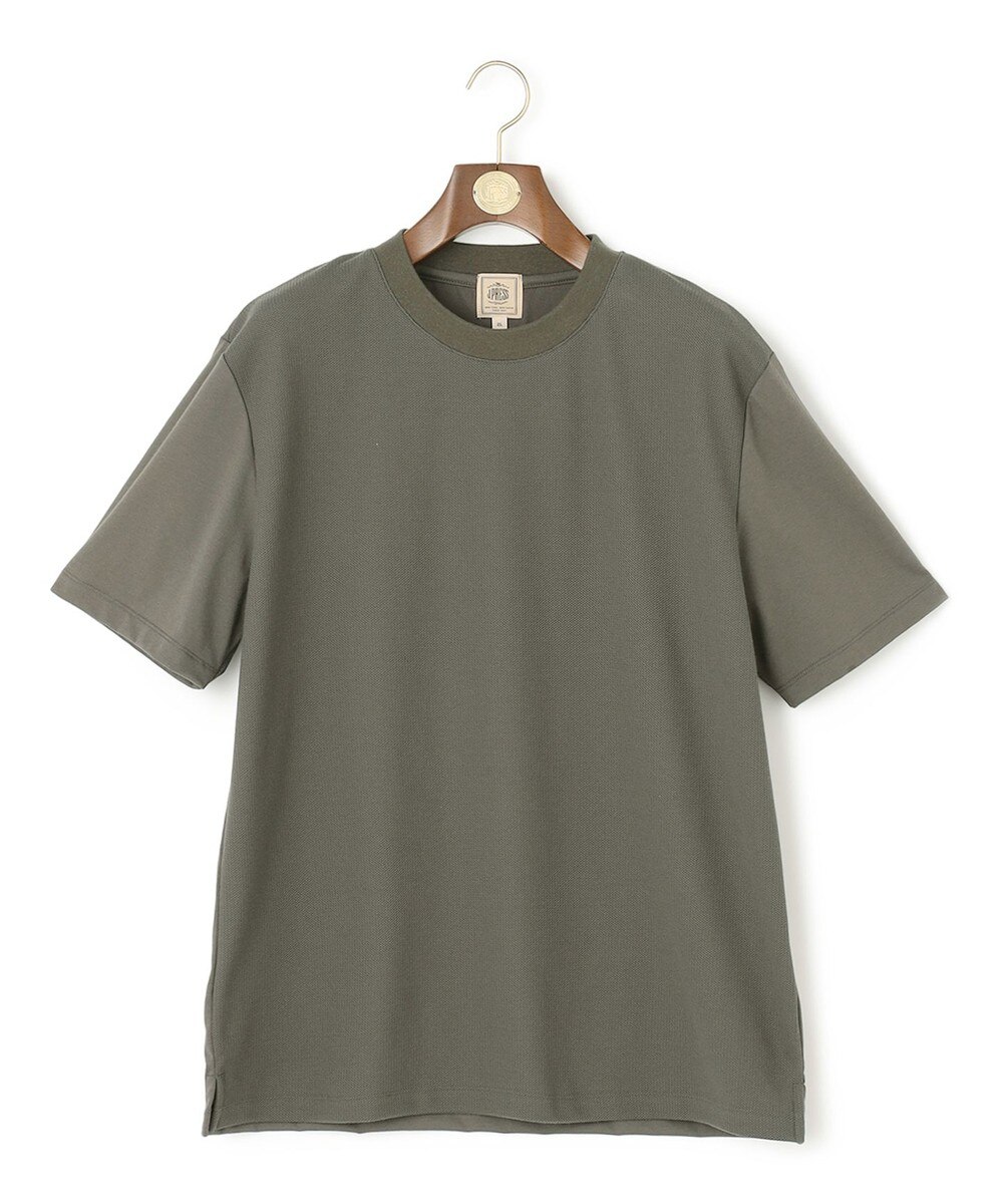 【オンワード】 J.PRESS MEN>トップス 【KING SIZE】【ビジネスインナー推奨】【J.PRESS PREMIUM JERSEY】コットン Tシャツ ダークグリーン 5L メンズ