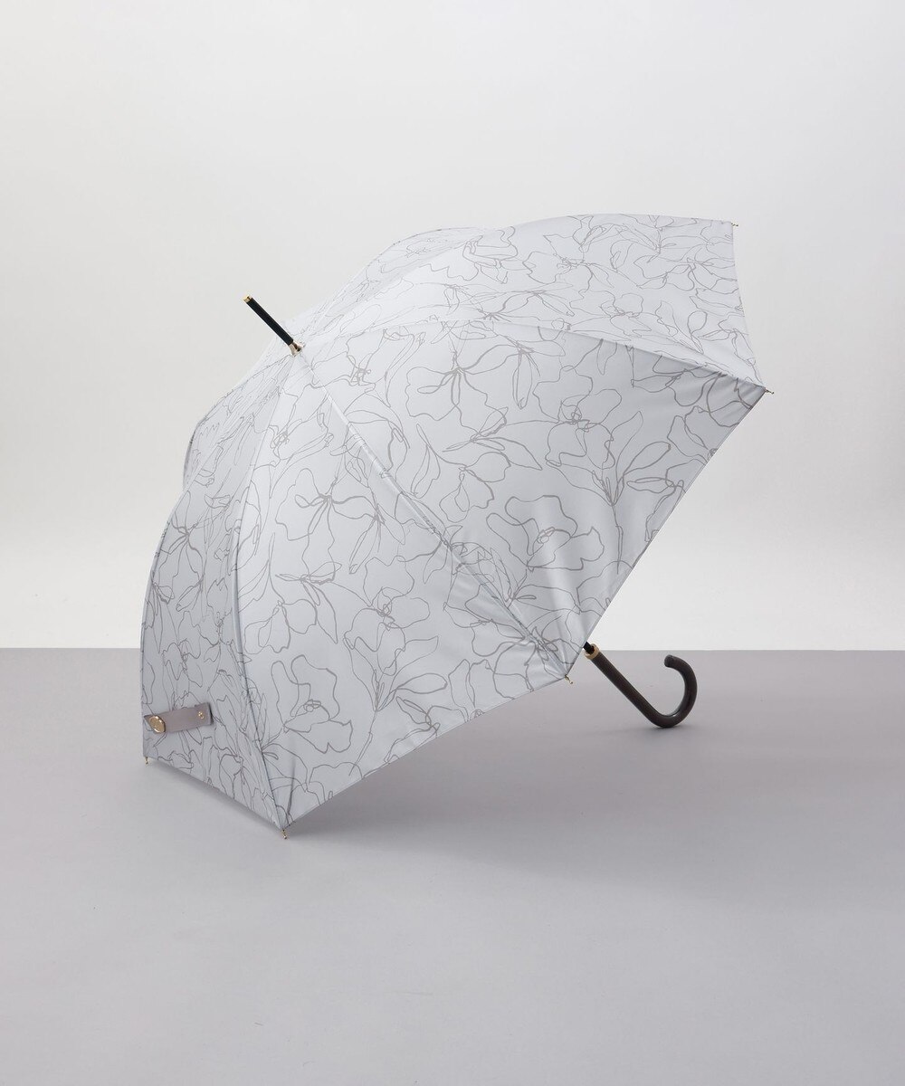 【オンワード】 AURORA>ファッション雑貨 Beaurance （ビューランス） オリジナルプリント雨傘（長傘） シルバーグレー FREE レディース 【送料当社負担】