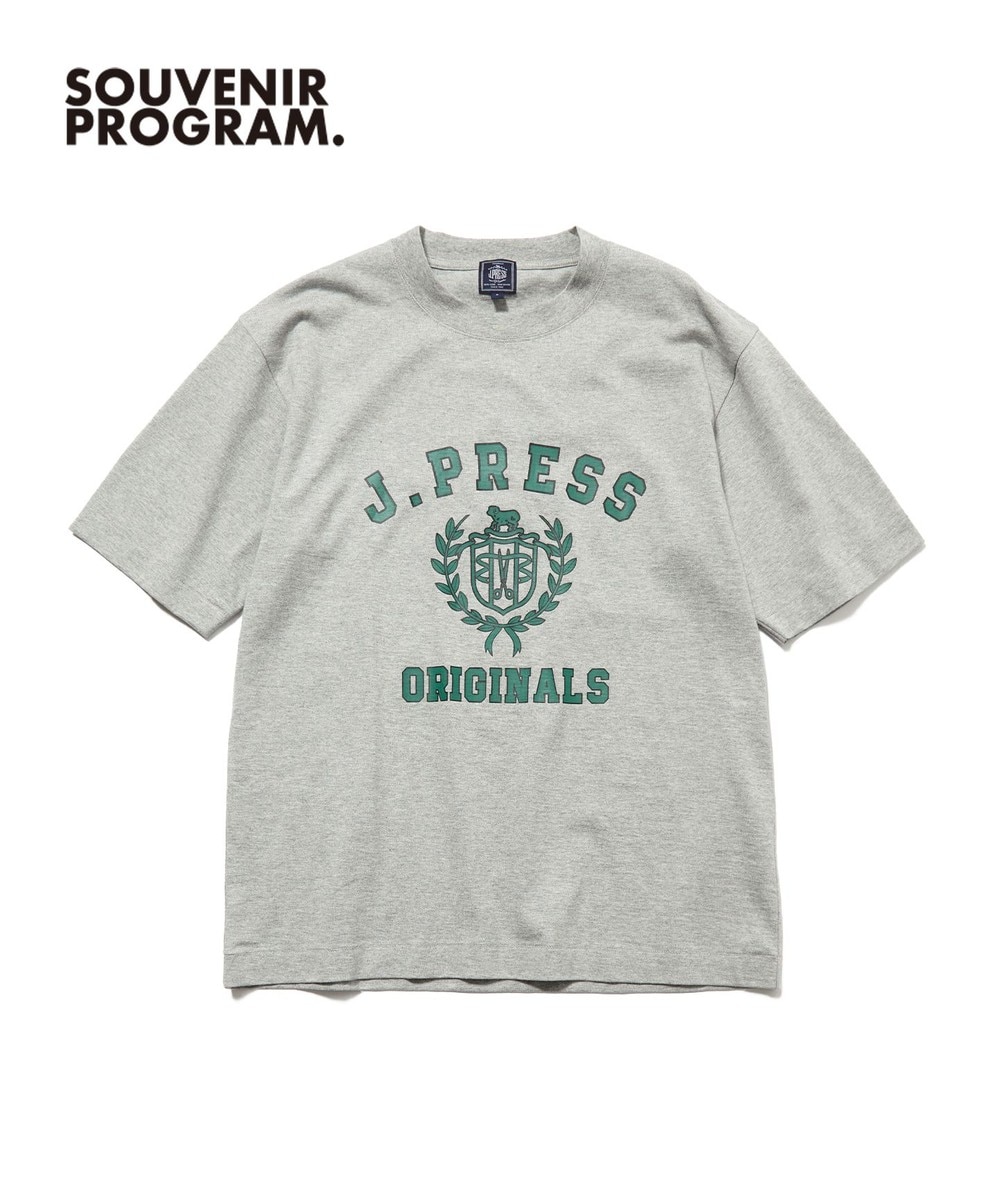 【オンワード】 J.PRESS MEN>トップス 【J.PRESS ORIGINALS】【UNISEX】Cotton Jersey CRST Logo T-shirt ライトグレー M メンズ 【オンワード】 J.PRESS MEN>トップス 【J.PRESS ORIGINALS】【UNISEX】Cotton Jersey CRST Logo T-shirt ライトグレー M メンズ