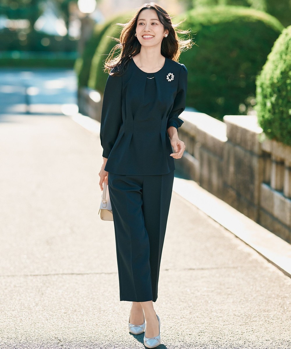 【オンワード】 ANY SIS>ワンピース 【優木まおみさんコラボ】秒映えセレモニー セットアップ ネイビー 2 レディース 【オンワード】 ANY SIS>ワンピース 【優木まおみさんコラボ】秒映えセレモニー セットアップ ネイビー 2 レディース