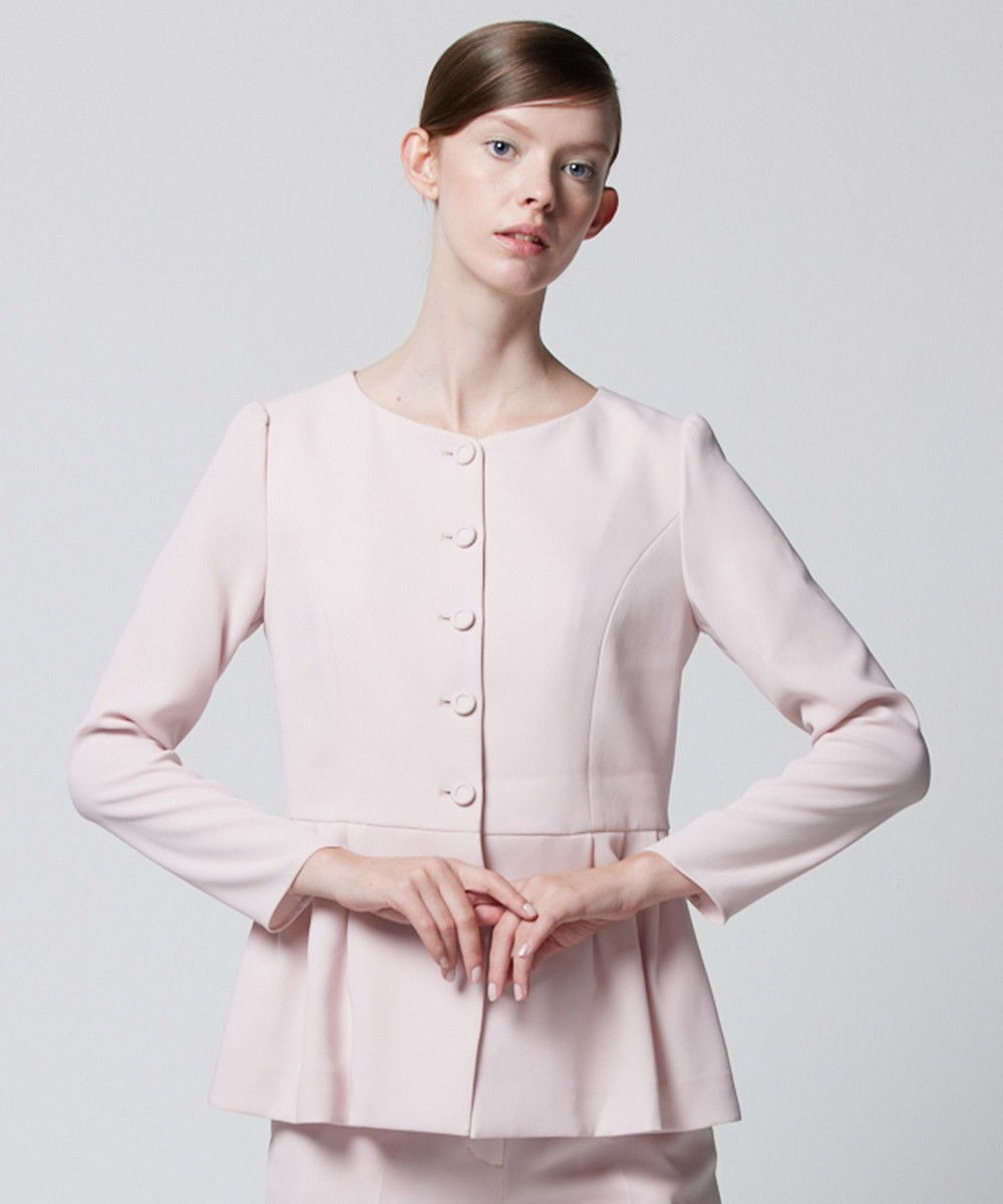 【オンワード】 TOCCA>トップス 【消臭&洗える】SUNNY ブラウス ピンクベージュ 4 レディース 【オンワード】 TOCCA>トップス 【消臭&洗える】SUNNY ブラウス ピンクベージュ 4 レディース