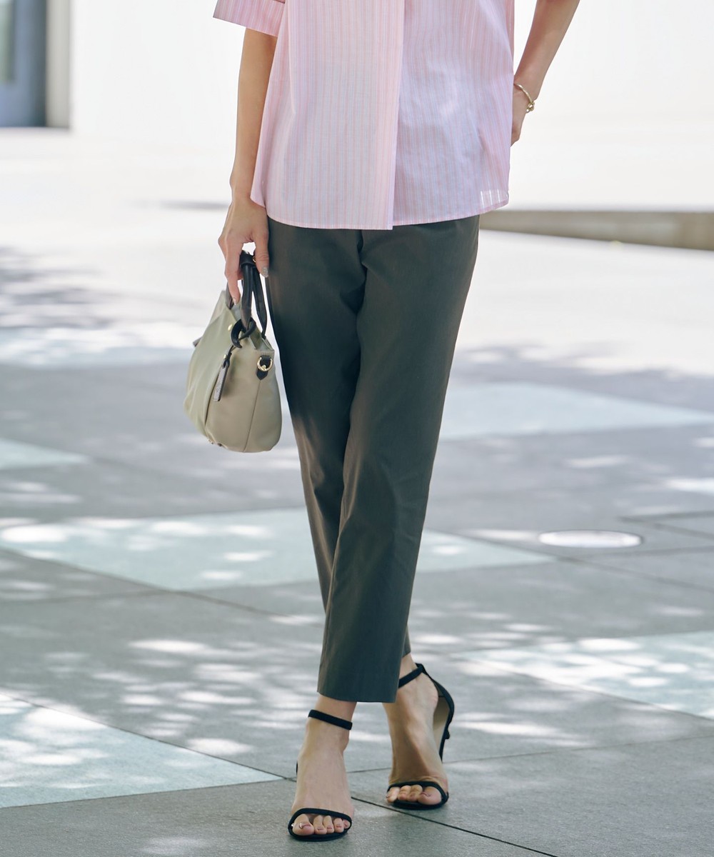 【オンワード】 J.PRESS LADIES>パンツ 【洗える】セルロースリネンストレッチ テーパード パンツ スレート 9 レディース 【オンワード】 J.PRESS LADIES>パンツ 【洗える】セルロースリネンストレッチ テーパード パンツ スレート 9 レディース