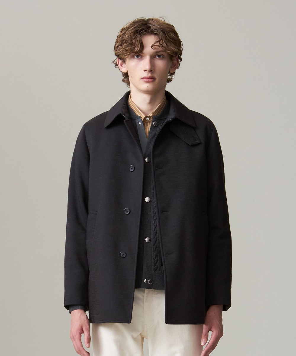 【オンワード】 J.PRESS MEN>ジャケット/アウター アクティブウォームジャージ シティウォークコート ダークブラウン M メンズ 【オンワード】 J.PRESS MEN>ジャケット/アウター アクティブウォームジャージ シティウォークコート ダークブラウン M メンズ