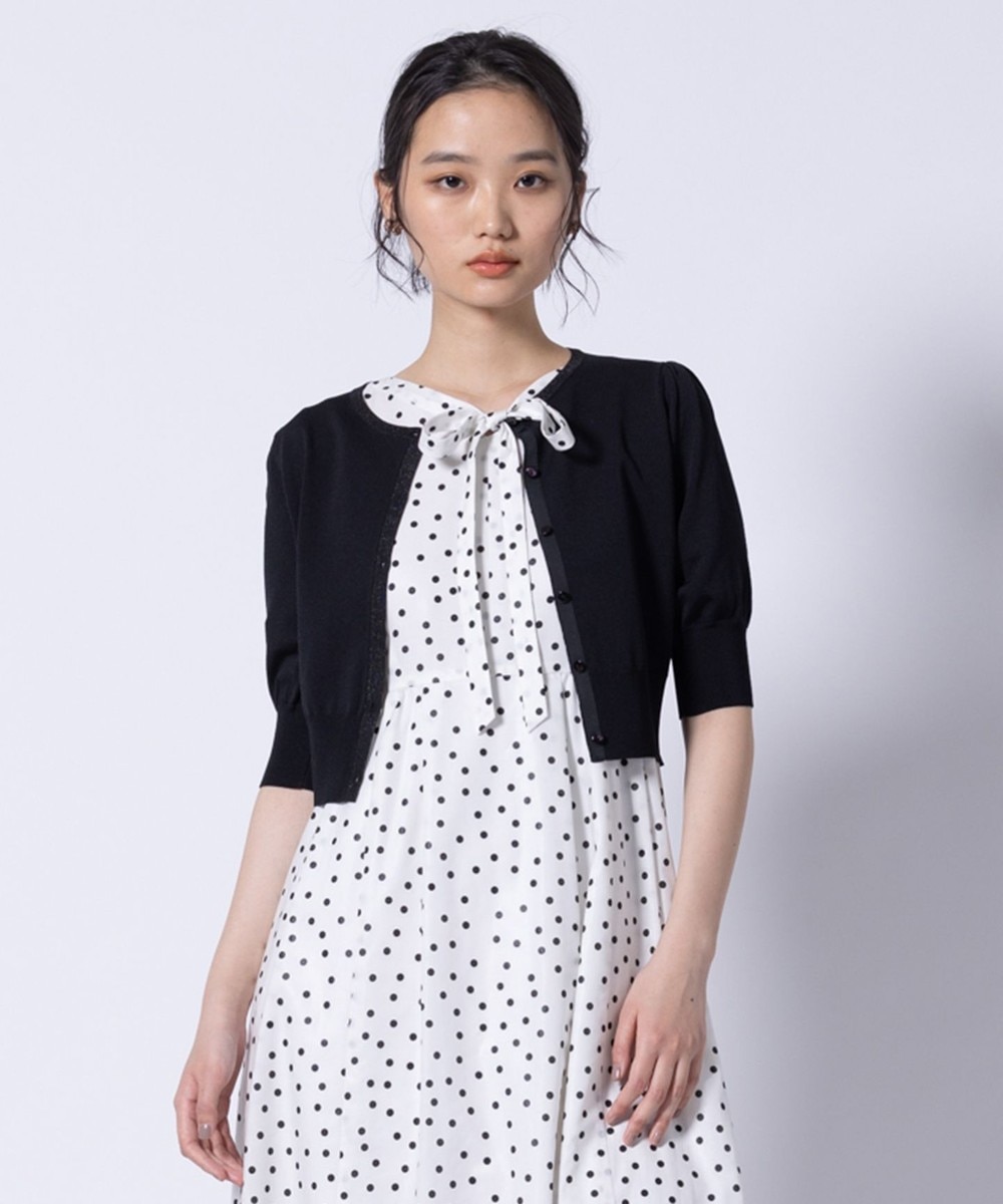 【オンワード】 TOCCA>トップス 【UVカット・接触冷感・洗える】BALOON ニットカーディガン ブラック M レディース 【オンワード】 TOCCA>トップス 【UVカット・接触冷感・洗える】BALOON ニットカーディガン ブラック M レディース