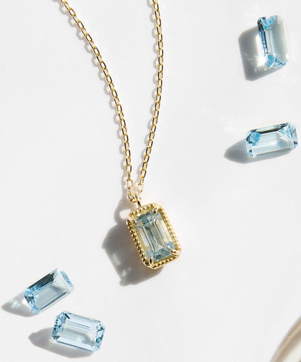 【オンワード】 TOCCA>アクセサリー 【WEB&数量限定】CROCHET OF COLOR NECKLACE K10 アクアマリン ネックレス アクアマリン F レディース 【オンワード】 TOCCA>アクセサリー 【WEB&数量限定】CROCHET OF COLOR NECKLACE K10 アクアマリン ネックレス アクアマリン F レディース