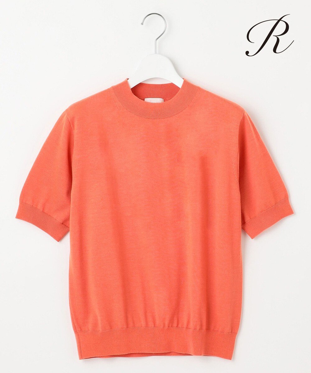 【オンワード】 23区 L（大きいサイズ）>トップス 【R(アール)】ファインウール プルオーバーニット オレンジ 44 レディース