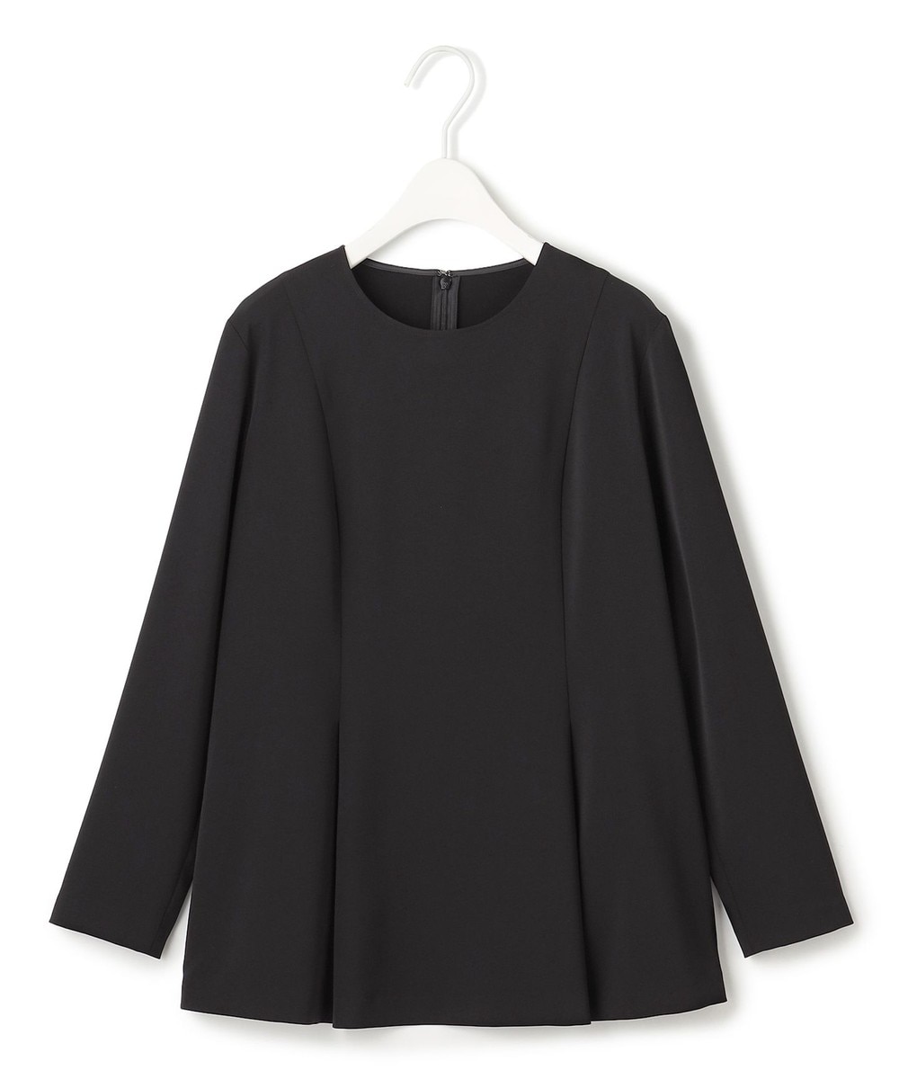 【オンワード】 ICB L(大きいサイズ)>トップス 【UVカット・防シワ・速乾・洗える】Fied タックデザインブラウス ブラック 44 レディース 【オンワード】 ICB L(大きいサイズ)>トップス 【UVカット・防シワ・速乾・洗える】Fied タックデザインブラウス ブラック 44 レディース