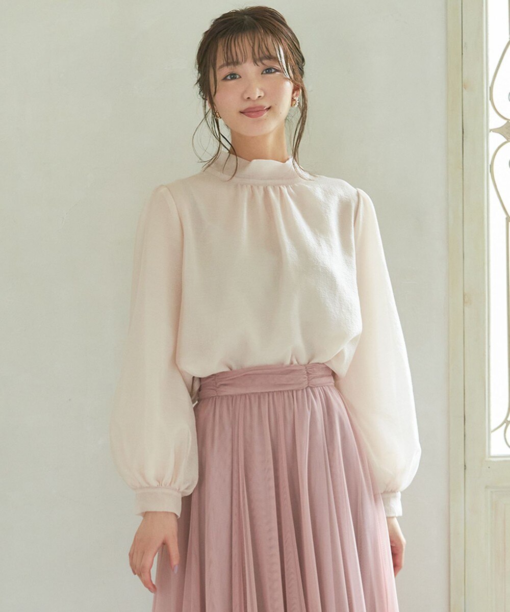 【オンワード】 TOCCA>トップス 【TOCCA LAVENDER】2way Organdy Blouse ブラウス アイボリー F レディース 【送料無料】