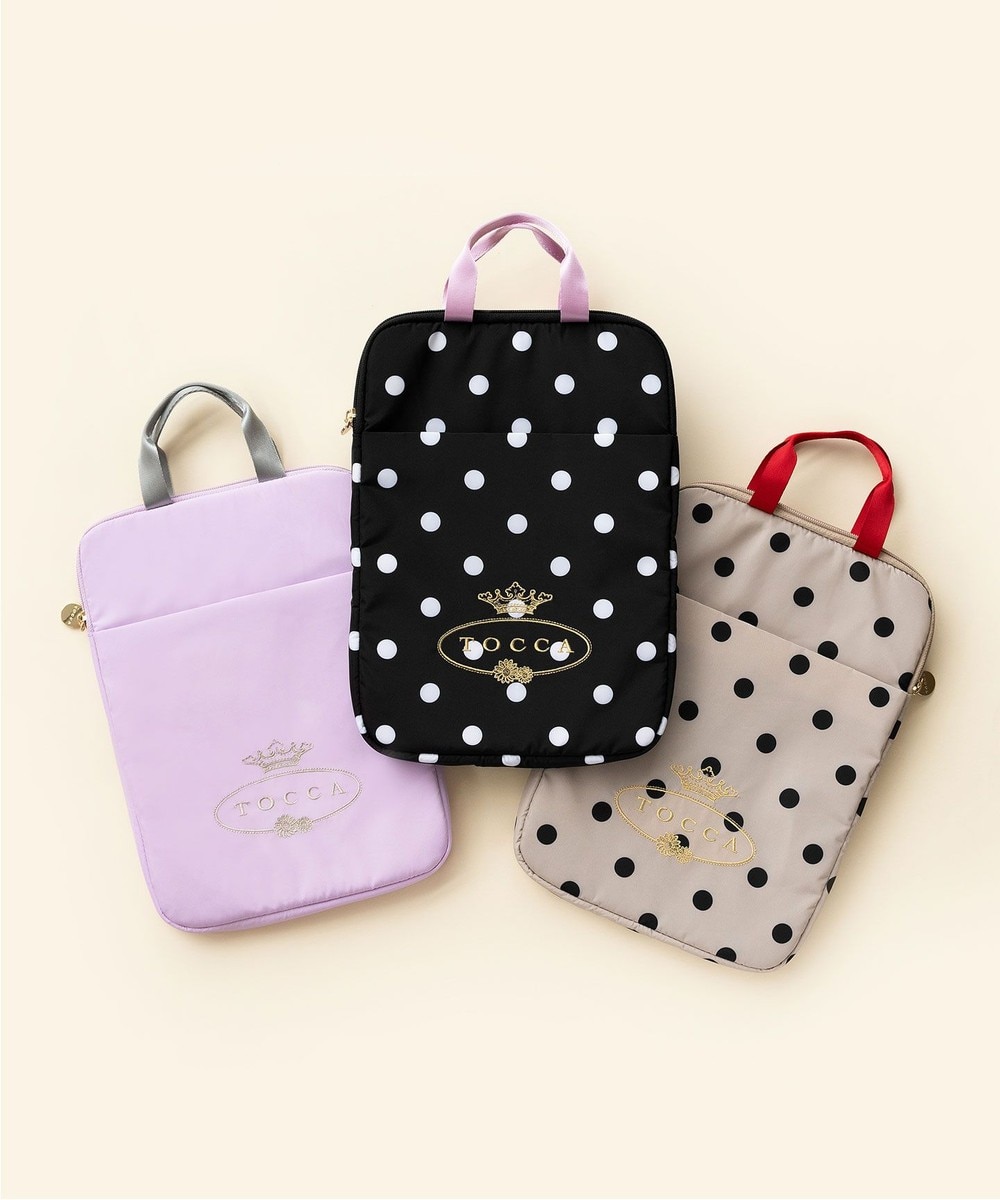 30%OFF！TOCCA BAMBINI>バッグ 【WEB限定】LOGO TABLET CASE タブレットケース ブラック F キッズ 【送料無料】